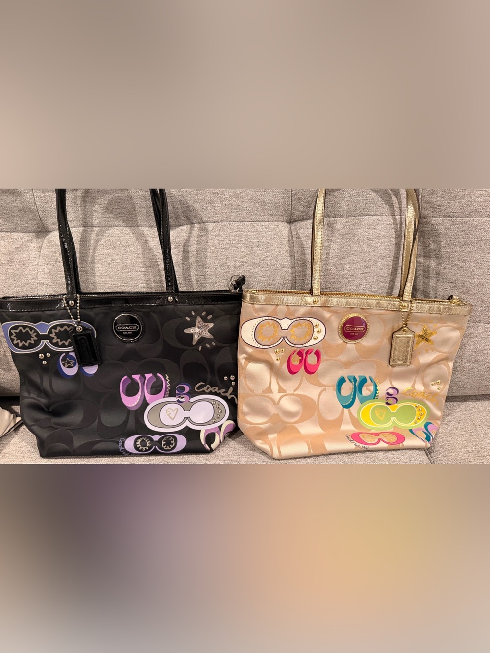 BUNDLE Y2K Coach Purse Signature tote bags